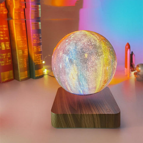 Levitating Galaxy Lamp 3D - Space Shop