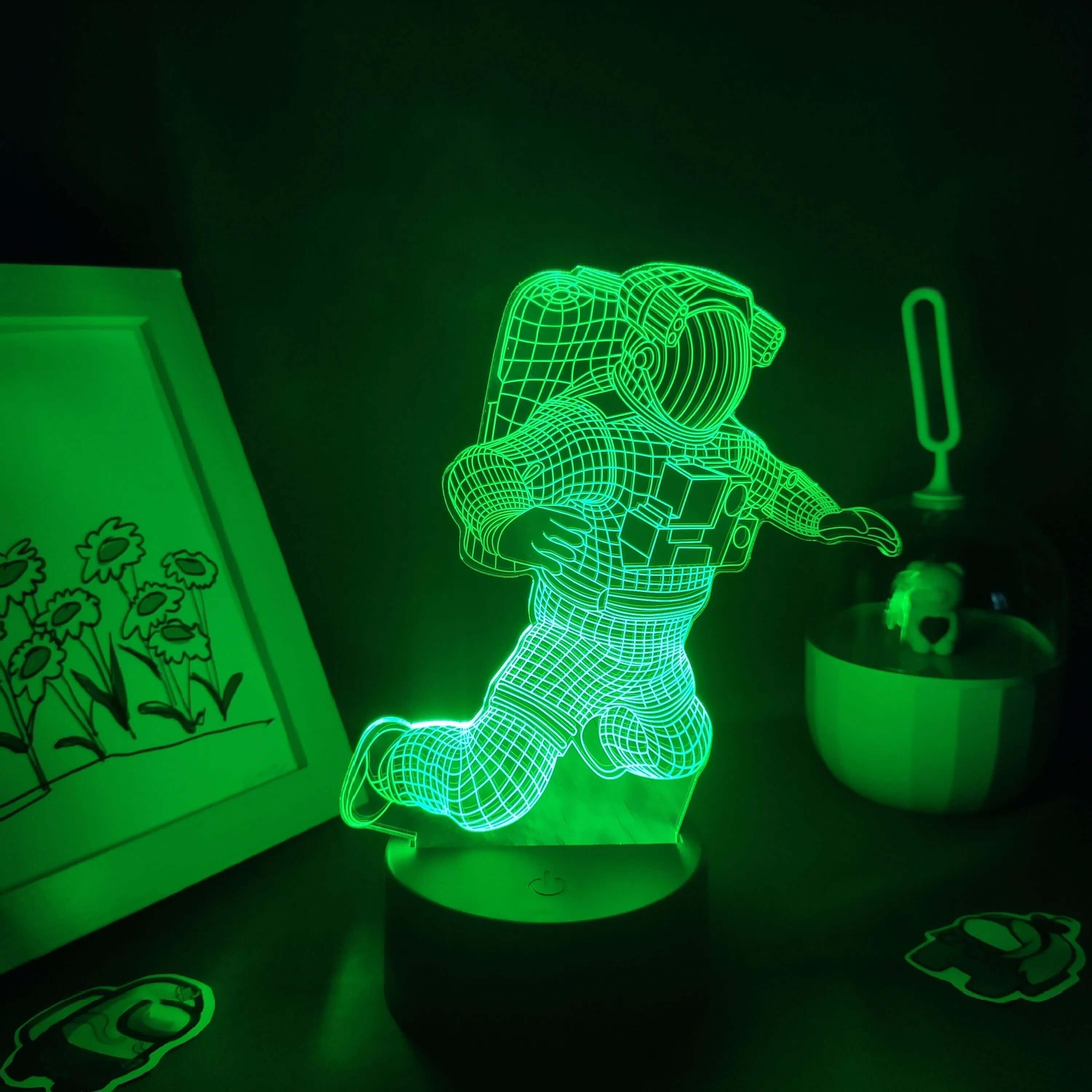 Astronaut 3D Night Light - Space Shop