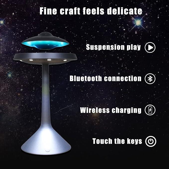 Magnetic Levitation Lamp Bluetooth Subwoofer Sound - Space Shop
