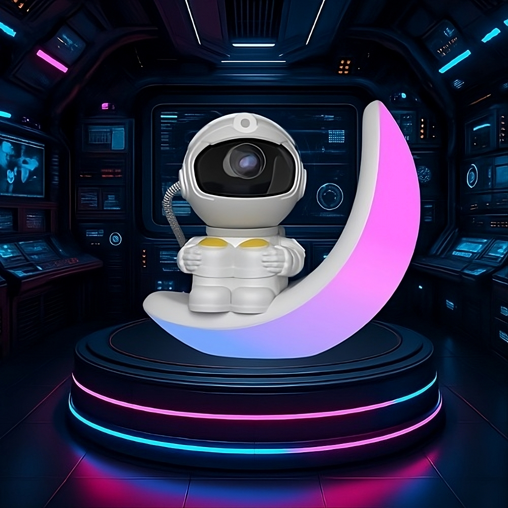 SPACEMAN™ Astronaut Crouching on the Moon
