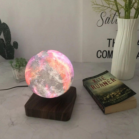 Levitating Galaxy Lamp 3D - Space Shop