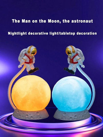 Suspended Astronaut Ornament Lunar Lamp - Space Shop