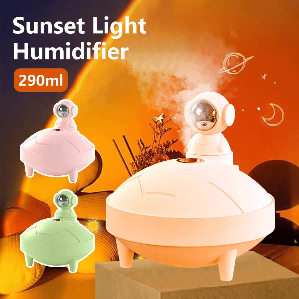 Astronaut Sunset Projector & Humidifier - Space Shop