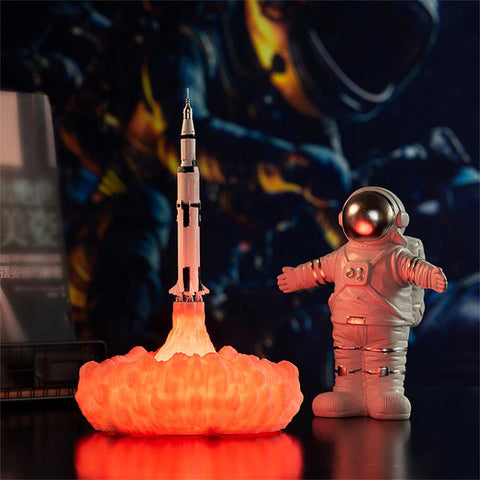 3D Print Rocket Space Shuttle Night Lamp - Space Shop