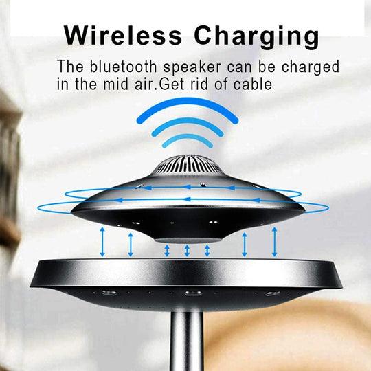 Magnetic Levitation Lamp Bluetooth Subwoofer Sound - Space Shop