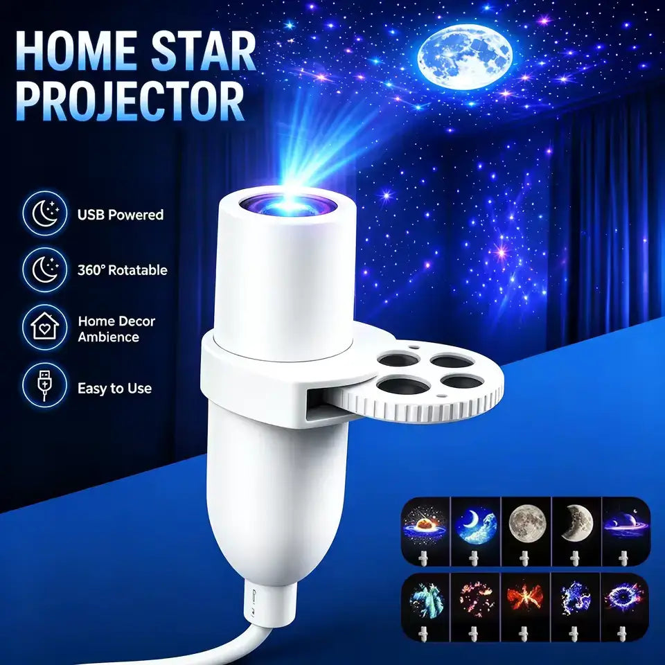 MINI USB™ Galaxy Star Projector