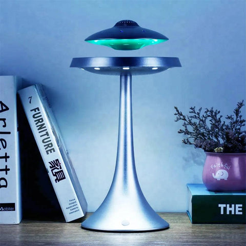 Magnetic Levitation Lamp Bluetooth Subwoofer Sound - Space Shop